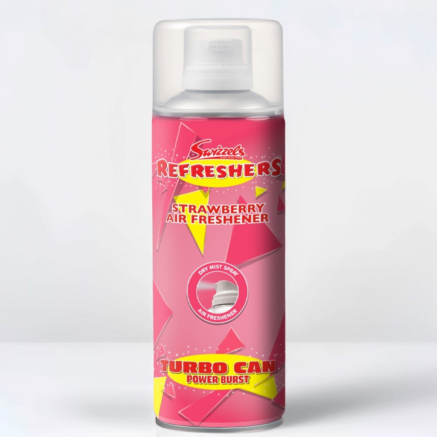 Swizzels Turbo Can Spray – Strawberry Flava Car Scents
