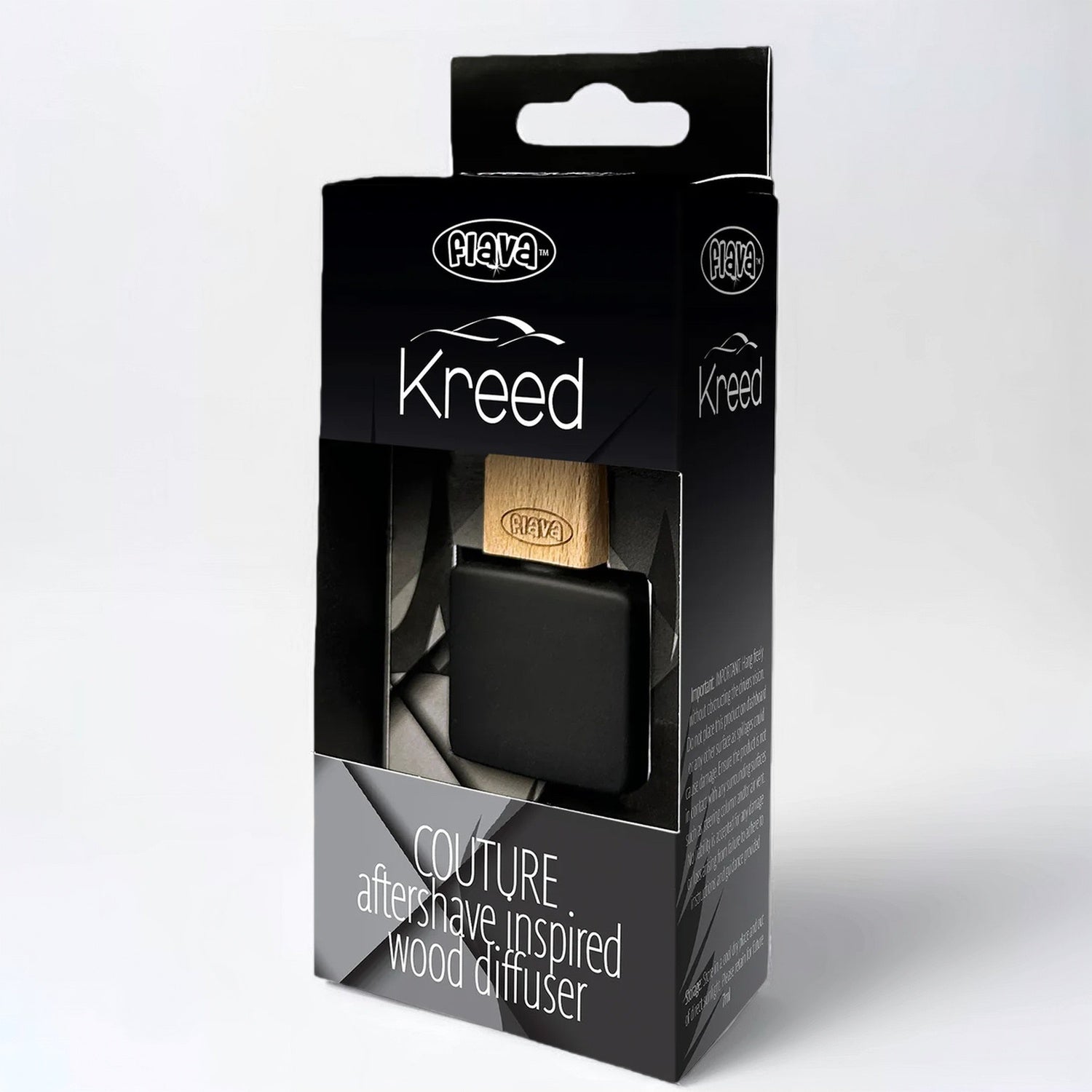 Flava Couture Wood Car Air Freshener - Kreed Flava Car Scents