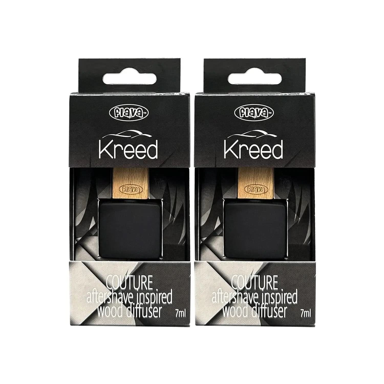 Flava Couture Wood Car Air Freshener - Kreed Flava Car Scents