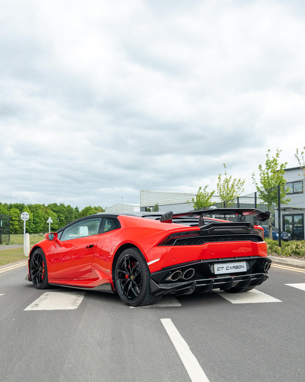 LAMBORGHINI HURACAN LP-580/LP-610 & EVO CARBON FIBRE SPOILER/WING - CT DESIGN
