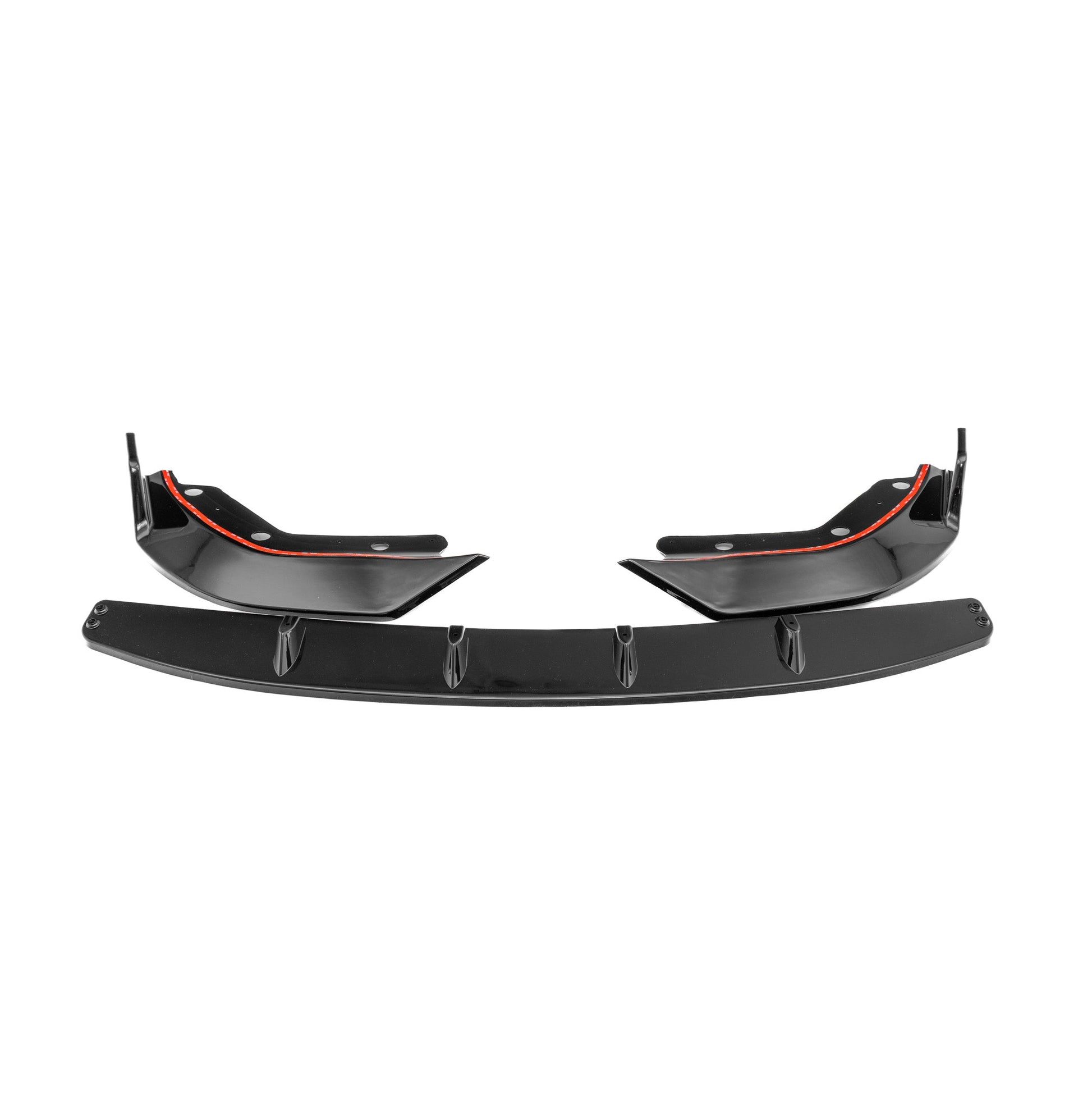 BMW 3 Series G20 G21 Pre-LCI Gloss Black Competition Front Splitter by FORM (2018-2022) FORM Industries