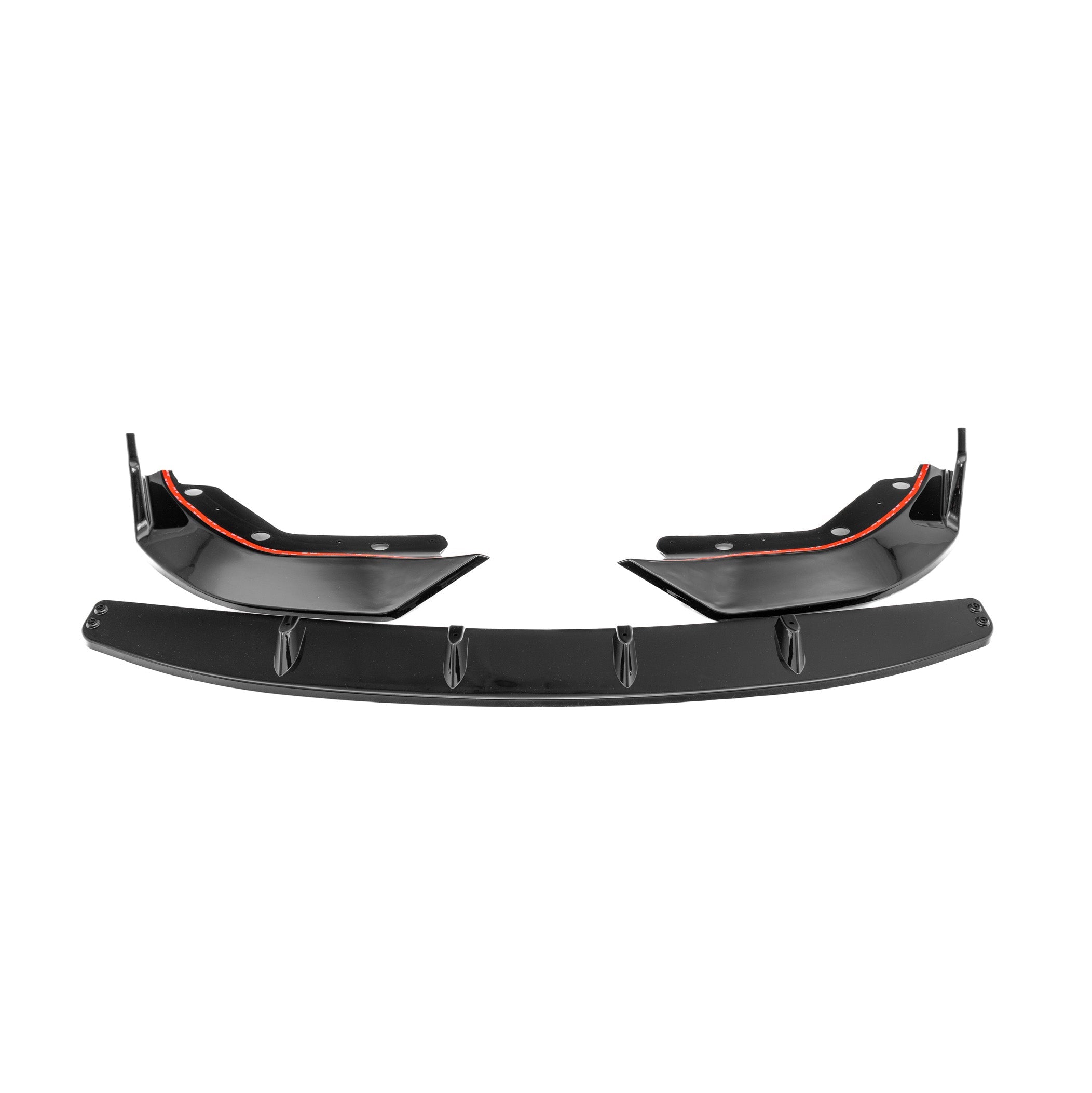 BMW 3 Series G20 G21 Pre-LCI Gloss Black Competition Front Splitter by FORM (2018-2022) FORM Industries