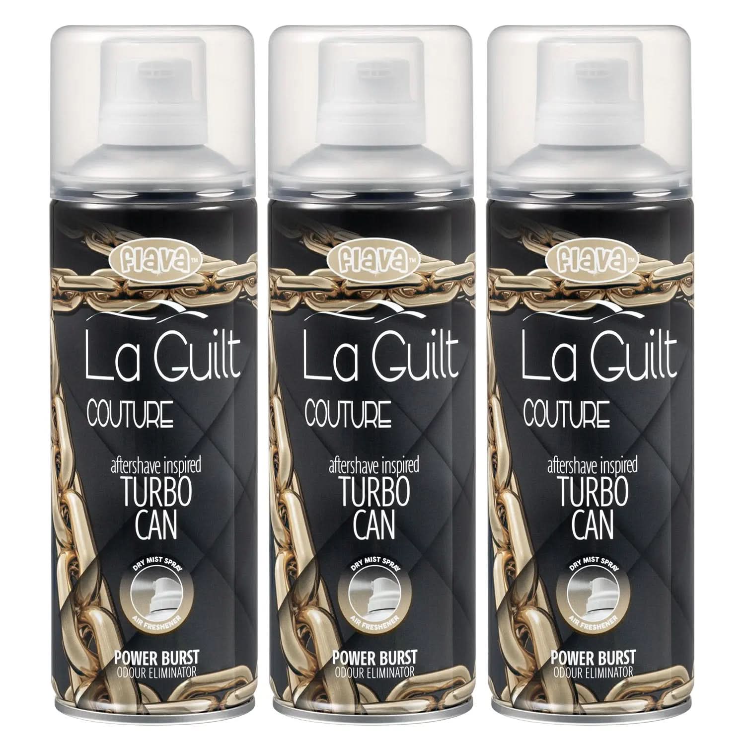 Flava Couture Turbo Can Spray - La Guilt Flava Car Scents