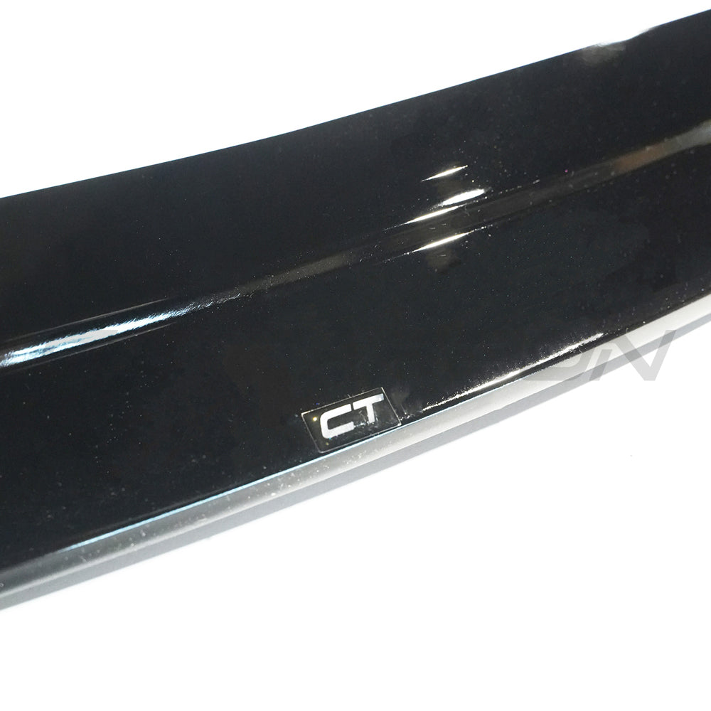 MERCEDES W206 2021+ C-CLASS GLOSS BLACK 3-PIECE SPLITTER - V1