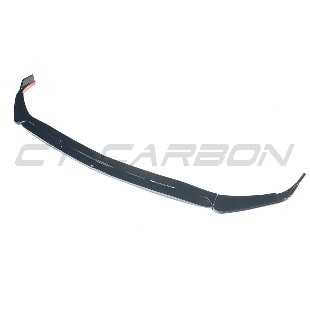 MERCEDES W206 2021+ C-CLASS GLOSS BLACK 3-PIECE SPLITTER - V1