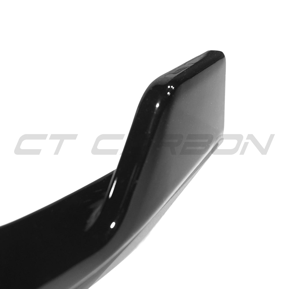 MERCEDES W206 2021+ C-CLASS GLOSS BLACK 3-PIECE SPLITTER - V1
