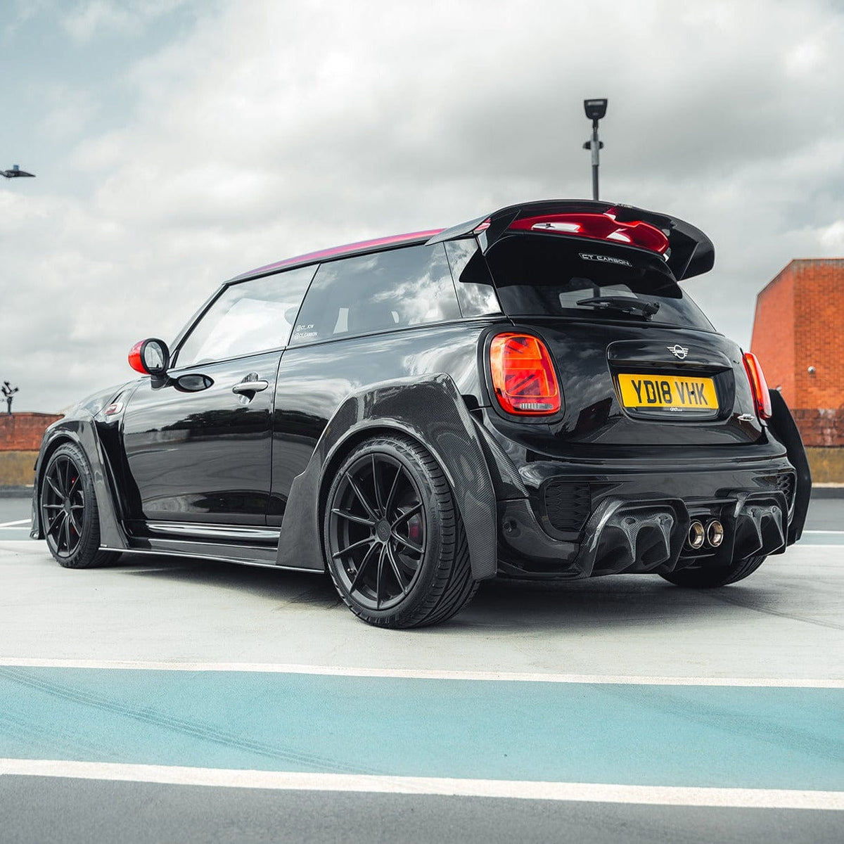 MINI COOPER S F56 JCW SPORT PACK CARBON FIBRE WIDE ARCH KIT