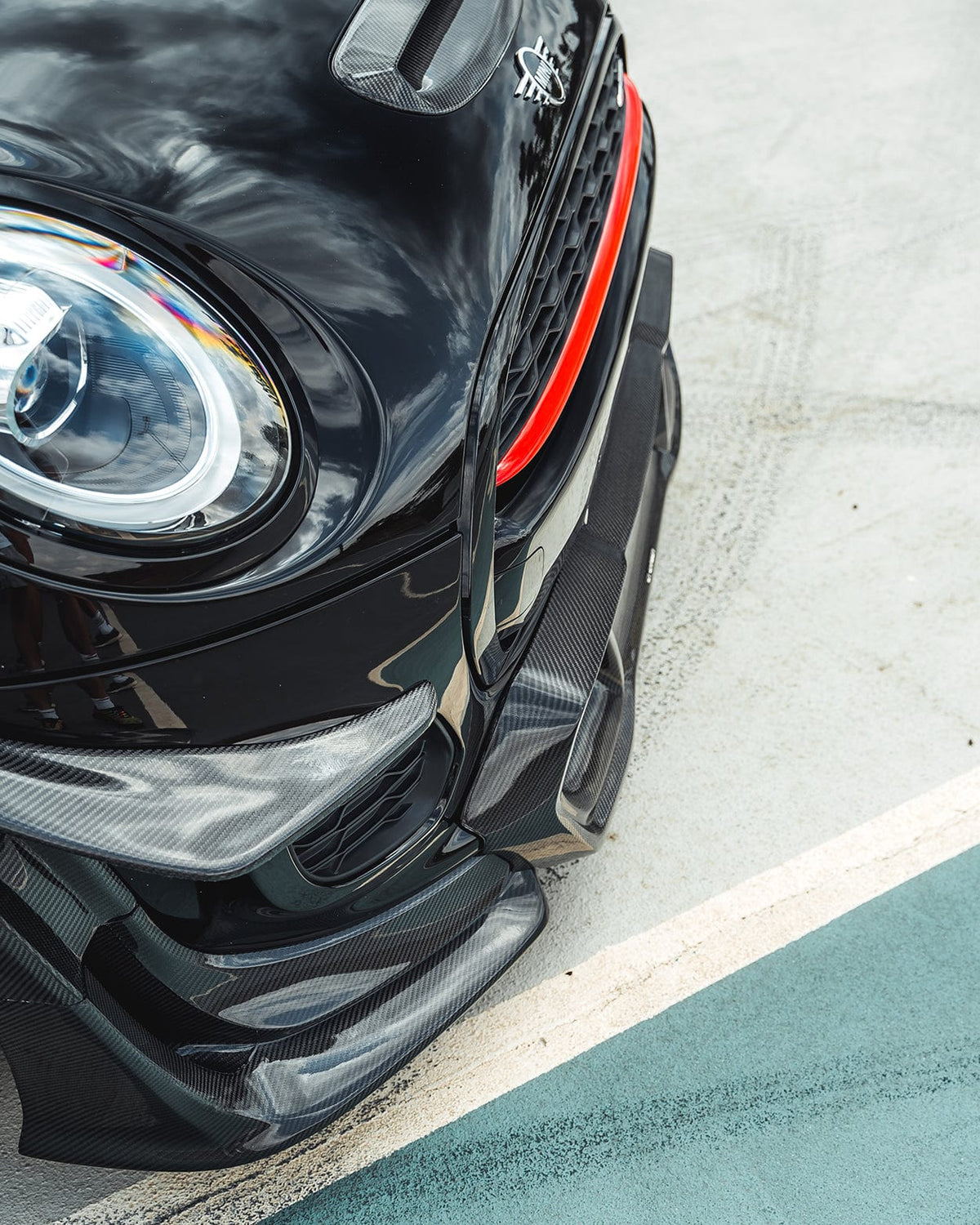 MINI COOPER S F56 JCW SPORT PACK CARBON FIBRE WIDE ARCH KIT