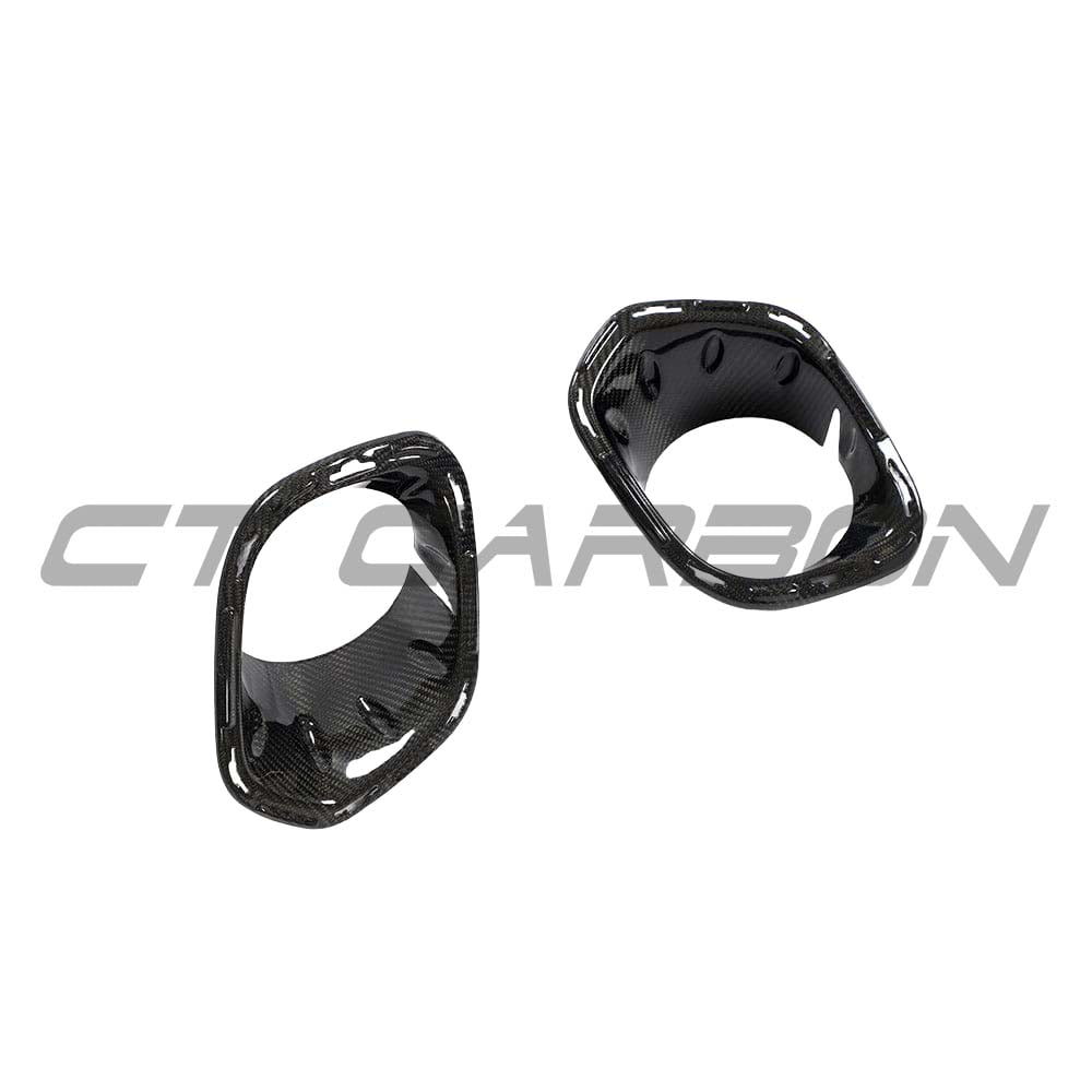 MINI COOPER S / JCW F56 CARBON FIBRE FOG LIGHT COVERS