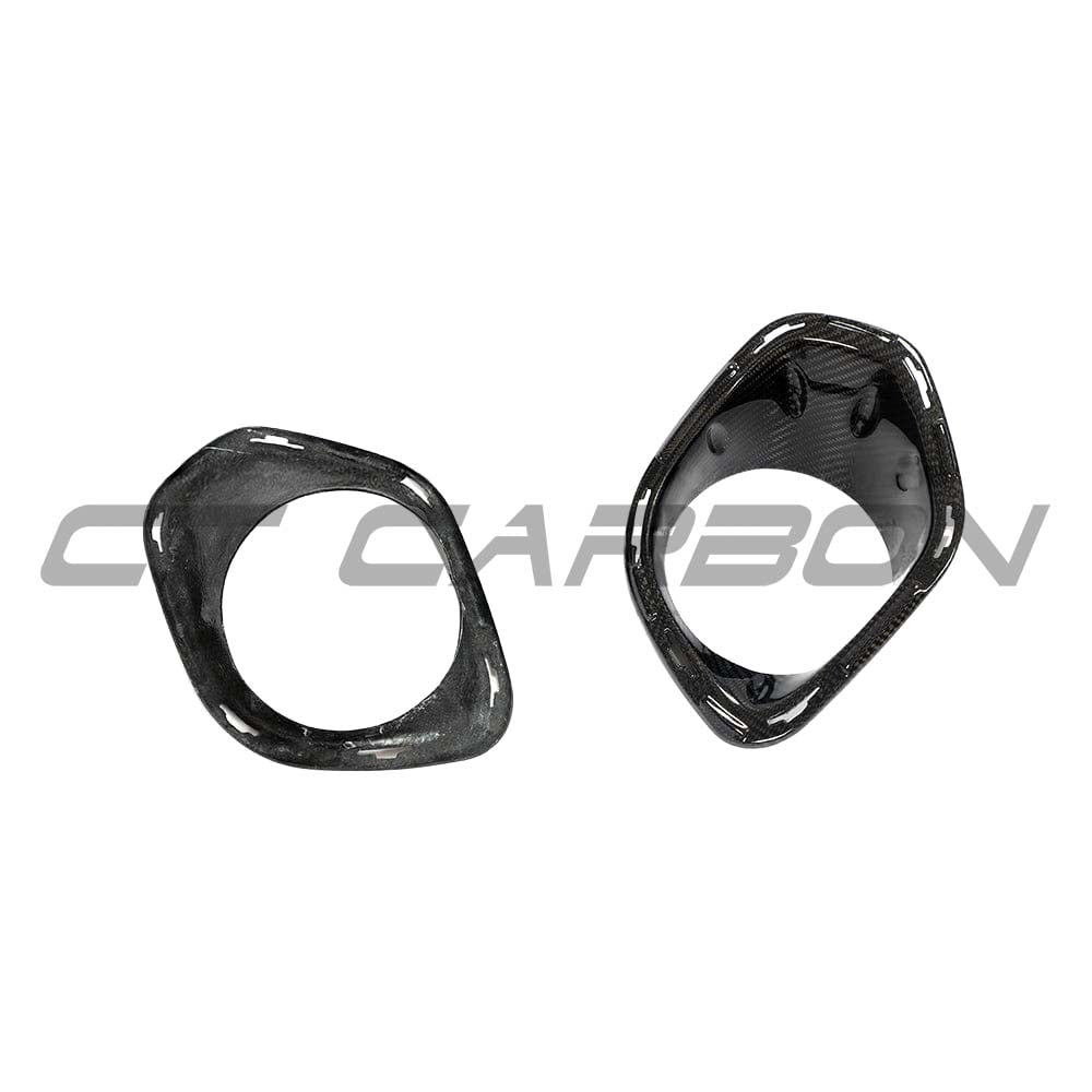 MINI COOPER S / JCW F56 CARBON FIBRE FOG LIGHT COVERS