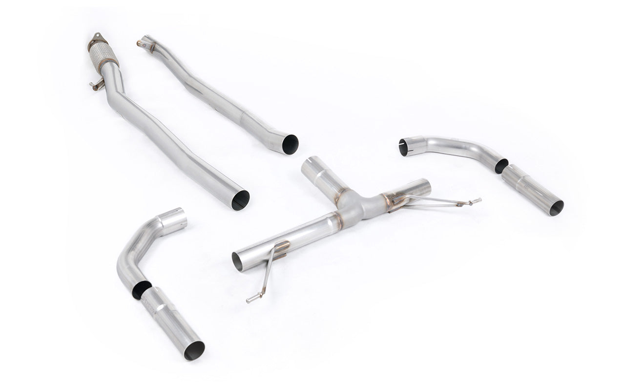 Mercedes A35 AMG (Non GPF Models) - & Non-Valved Cat-Back Exhaust (Uses OE Trims)