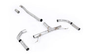 Mercedes A35 AMG - & Non-Valved Front Pipe Back Exhaust (Uses OE Trims)