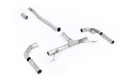 Mercedes A35 AMG - & Valved Front Pipe Back Exhaust (Uses OE Trims)