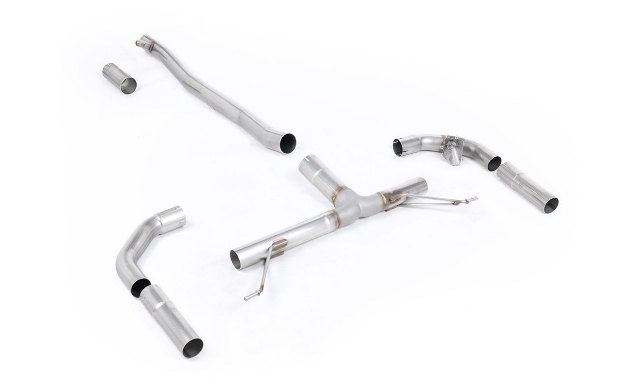 Mercedes A35 AMG - & Valved Front Pipe Back Exhaust (Uses OE Trims)