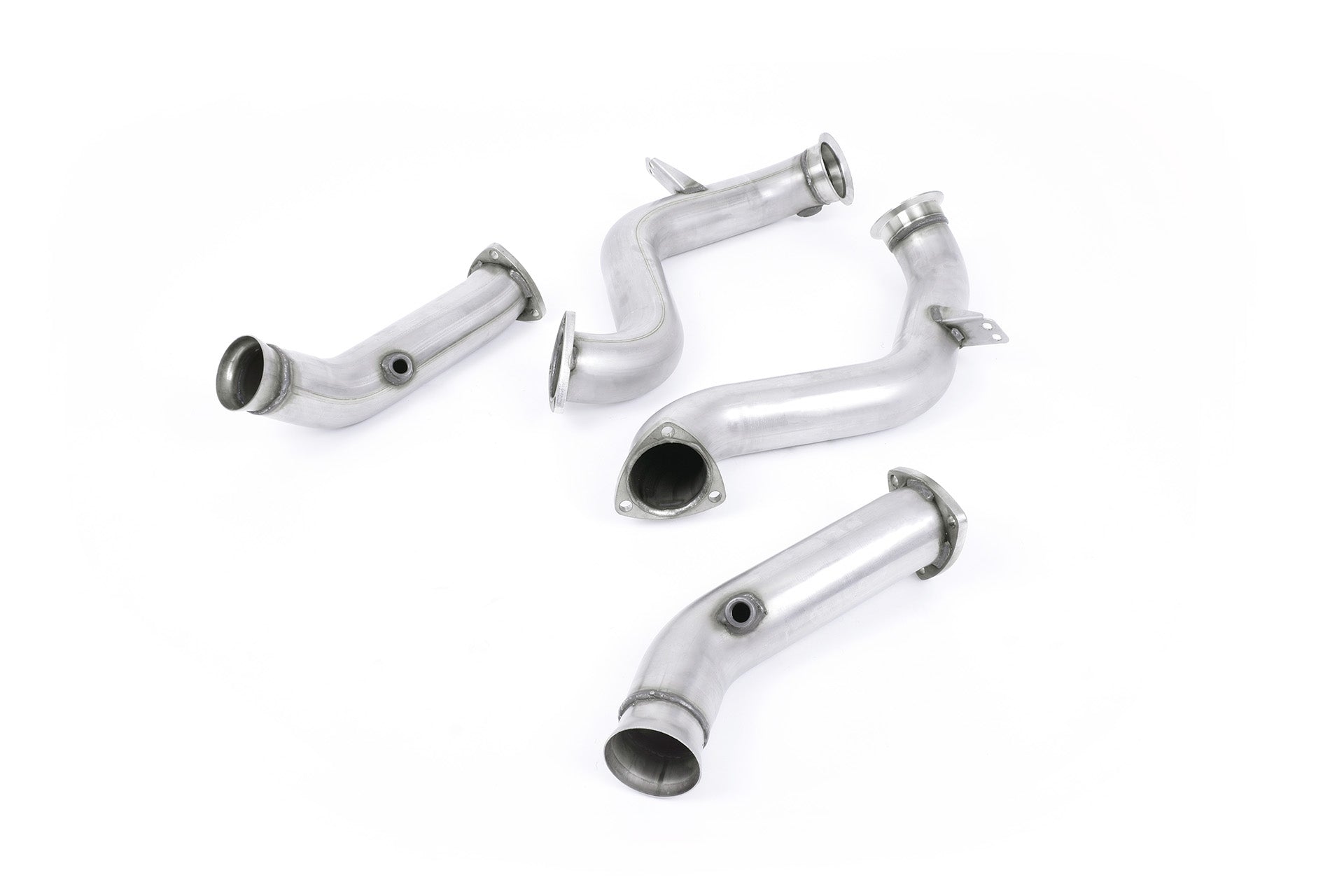 Mercedes C63/C63S W205 & E63S AMG - Large Bore Downpipe Pair