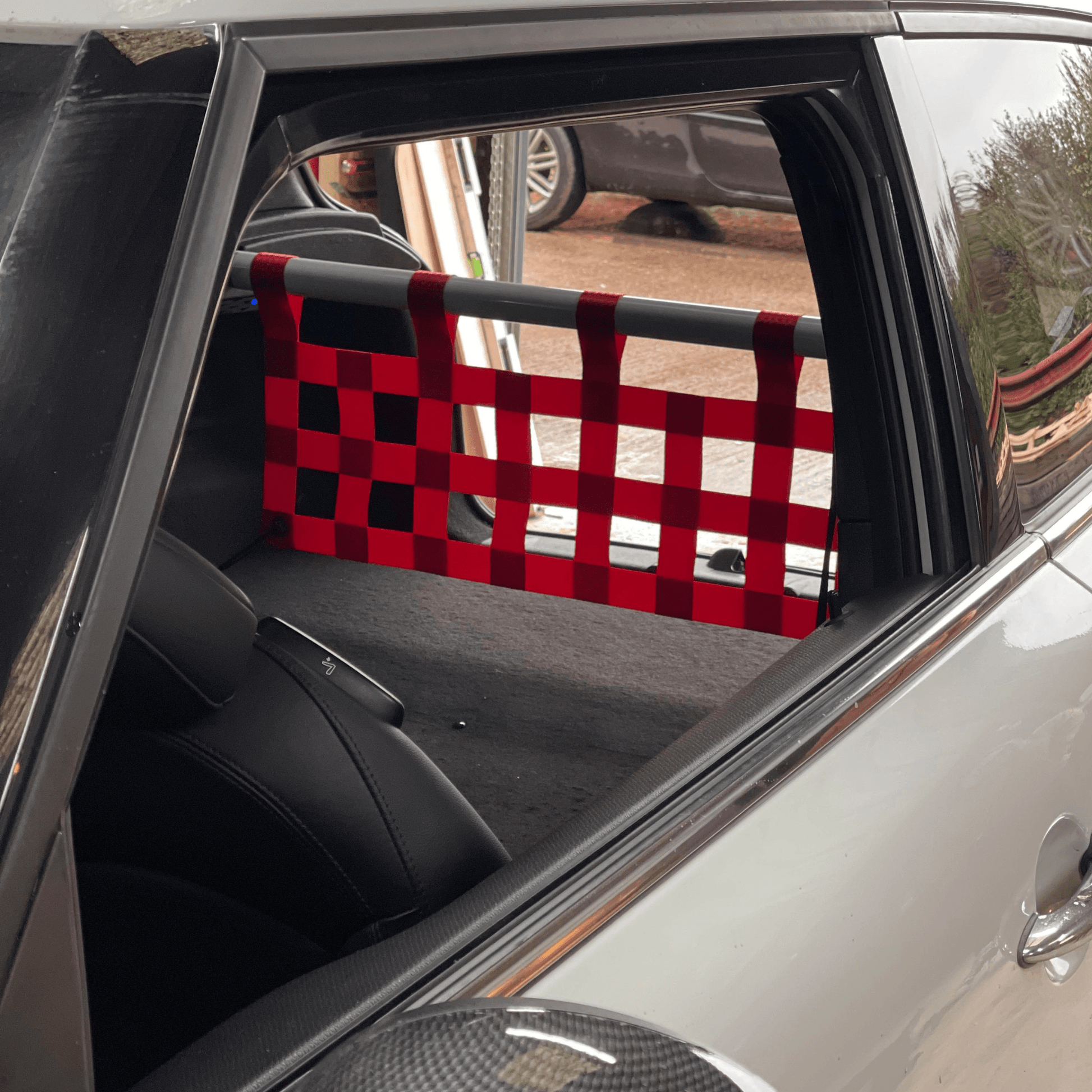 Mini Paceman Cooper S R61 Strut bar and Cargo net cargo-nets.co.uk