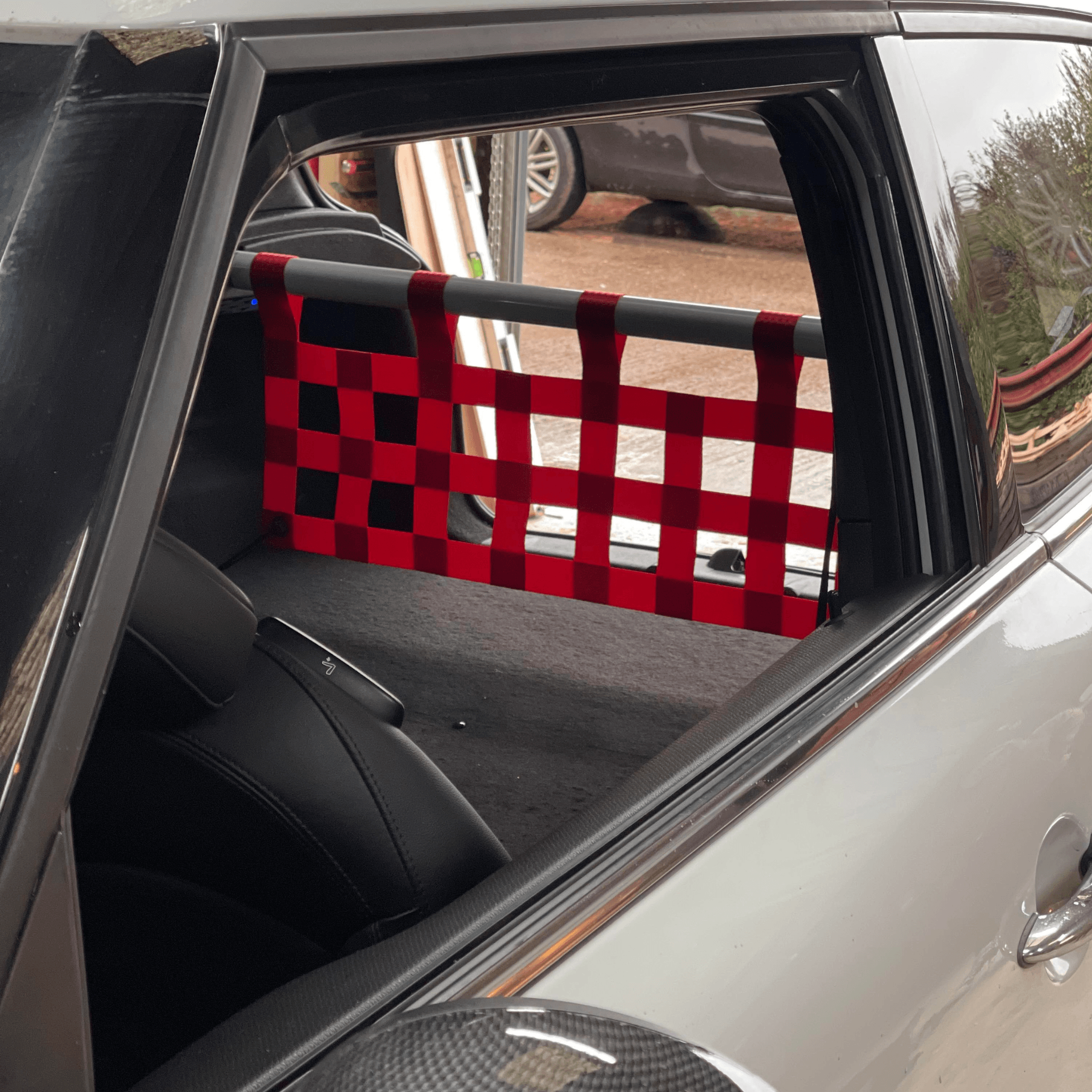Mini Paceman Cooper S R61 Strut bar and Cargo net cargo-nets.co.uk