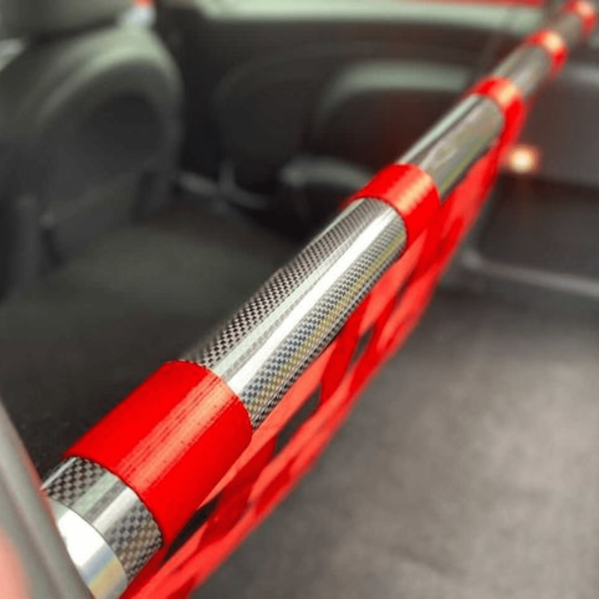 Mini Cooper R50 R53 Strut bar and Cargo net cargo-nets.co.uk