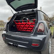 Mini Cooper S R56 Strut bar and Cargo net cargo-nets.co.uk