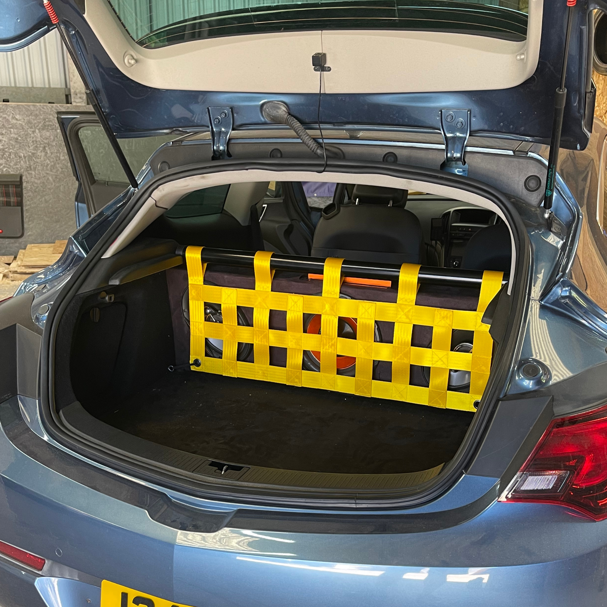 Vauxhall Astra Mk6 VXR Strut Bar and Cargo Net cargo-nets.co.uk