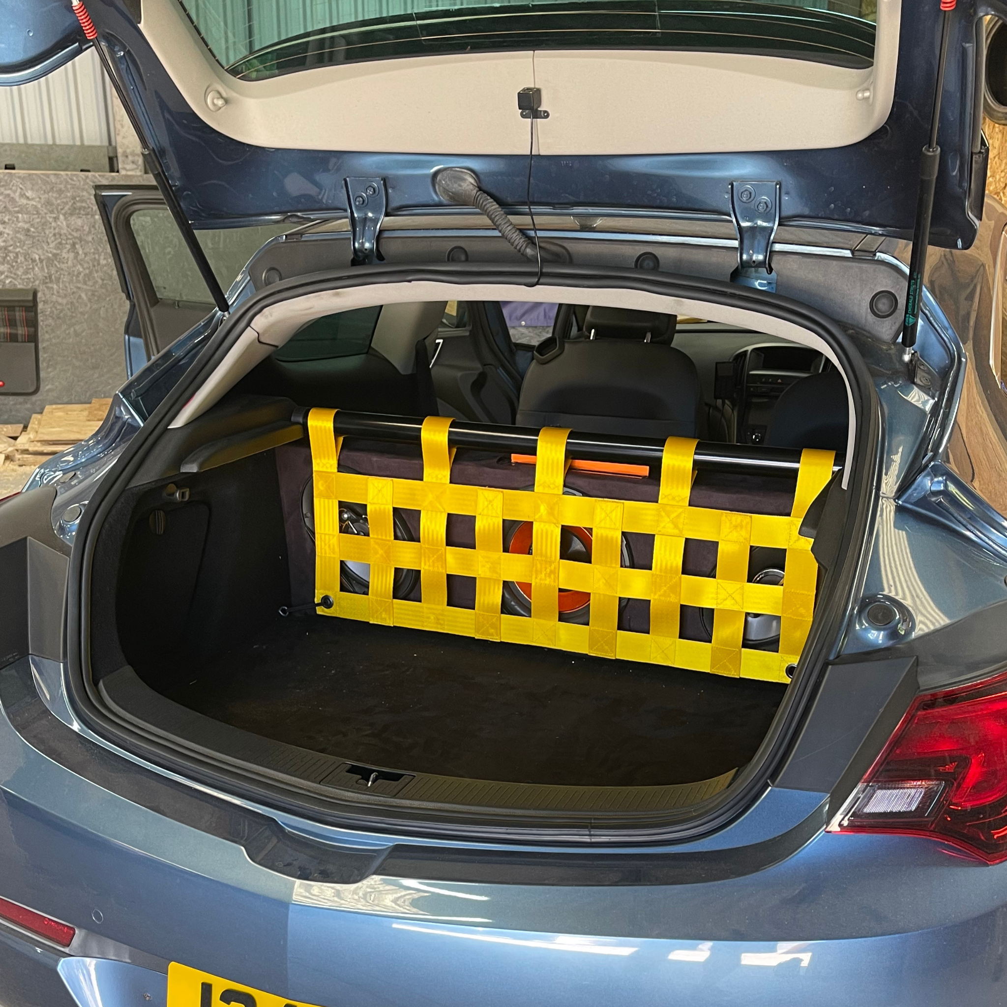 Vauxhall Astra Mk6 VXR Strut Bar and Cargo Net cargo-nets.co.uk