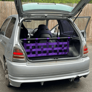 Toyota Starlet Glanza V EP91 Strut bar and Cargo net cargo-nets.co.uk