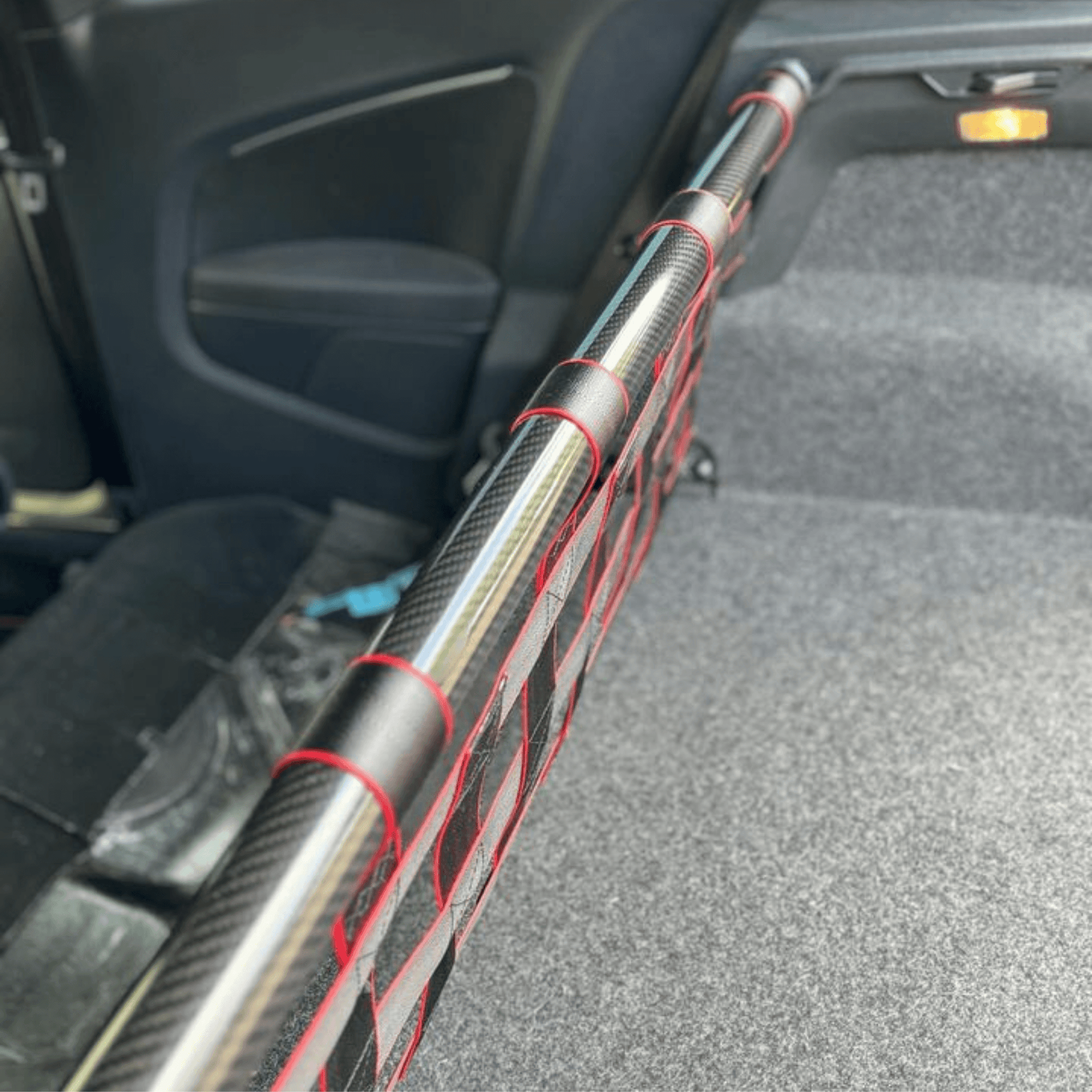 VW Polo Mk5 6C 6R GTI Strut bar and Cargo net cargo-nets.co.uk