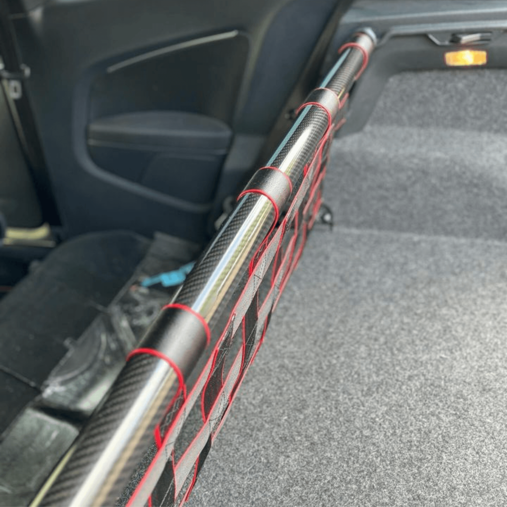 VW Polo Mk5 6C 6R GTI Strut bar and Cargo net cargo-nets.co.uk