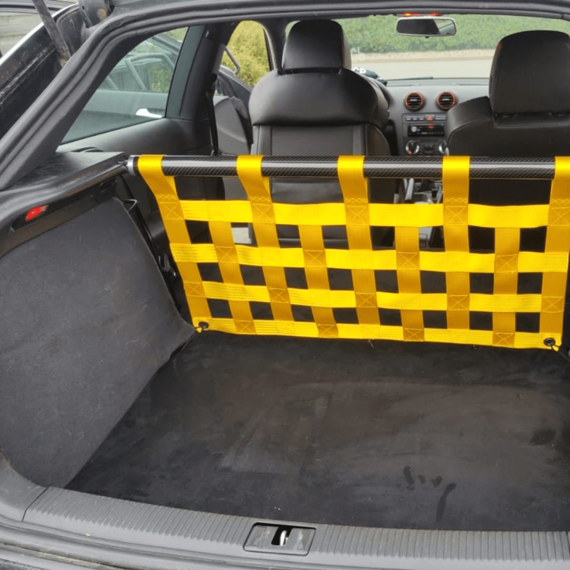 Audi A3 S3 8P Strut bar and Cargo net cargo-nets.co.uk