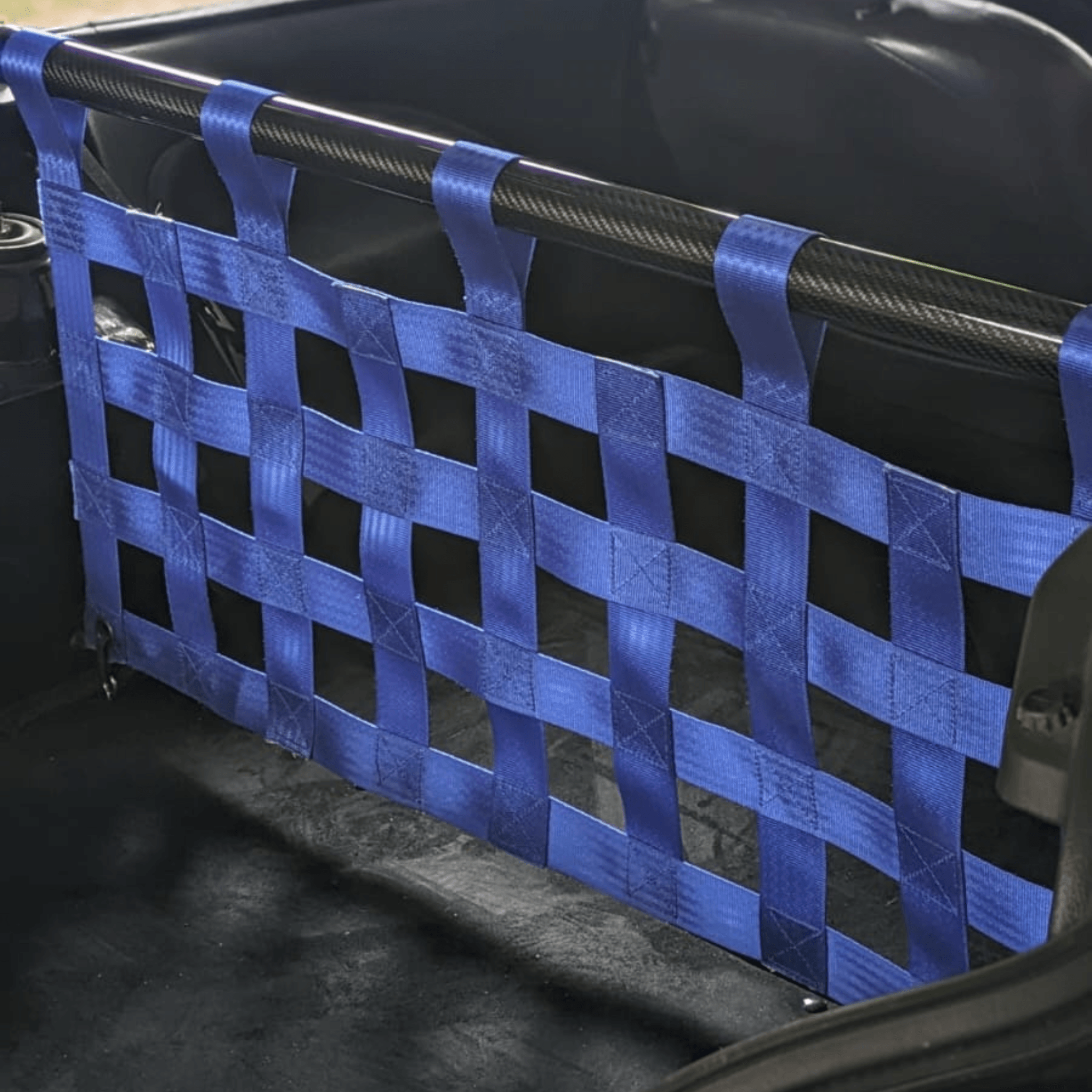 Ford Fiesta Mk4 Mk5 Zetec S Strut bar and Cargo net cargo-nets.co.uk