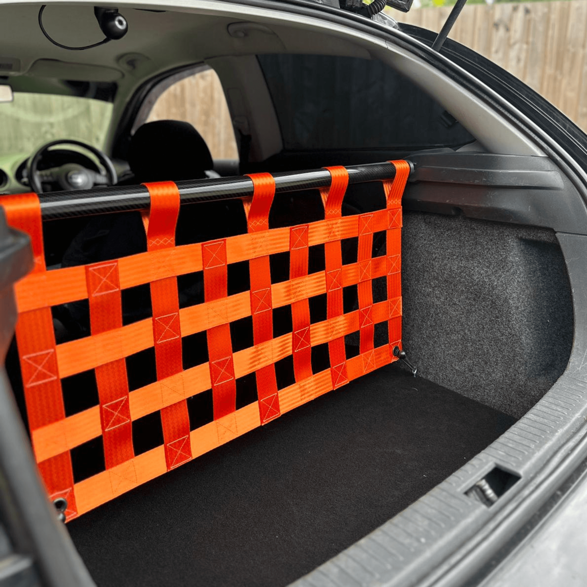 Seat Ibiza Mk3 Cupra 6L Strut bar and Cargo net cargo-nets.co.uk