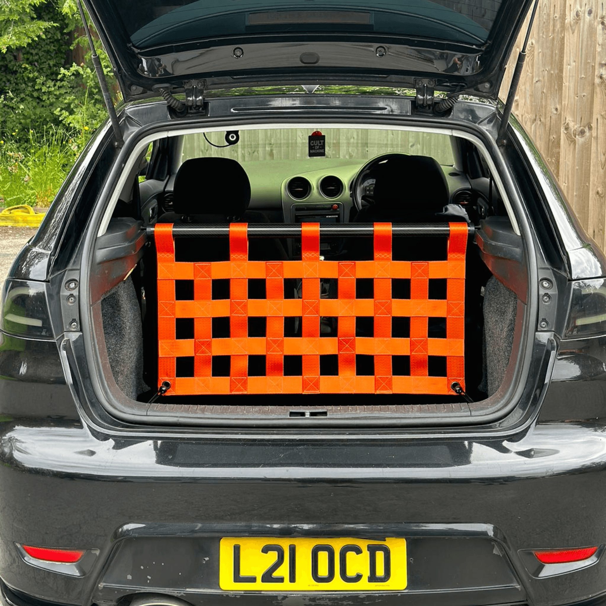 Seat Ibiza Mk3 Cupra 6L Strut bar and Cargo net cargo-nets.co.uk