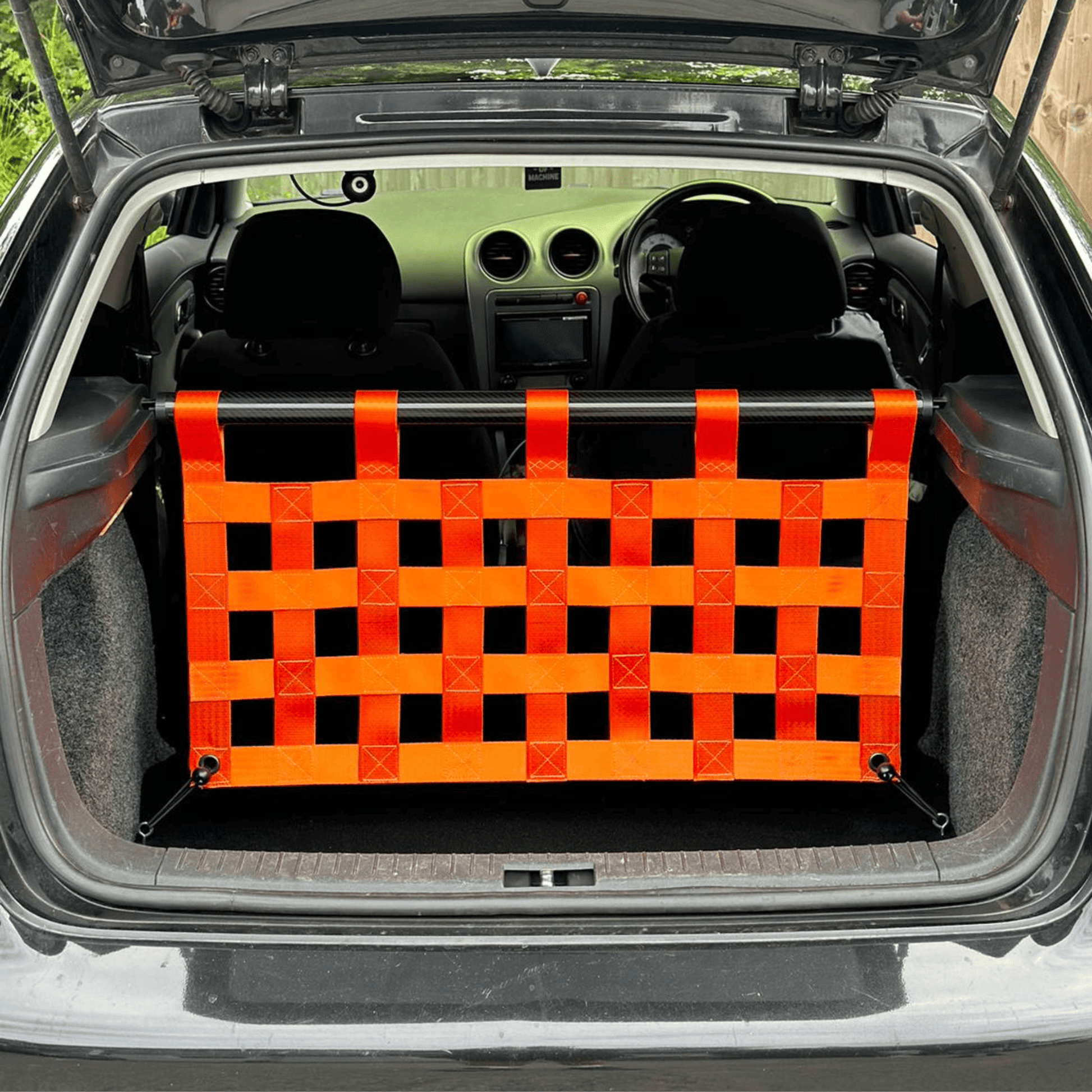 Seat Ibiza Mk3 Cupra 6L Strut bar and Cargo net cargo-nets.co.uk