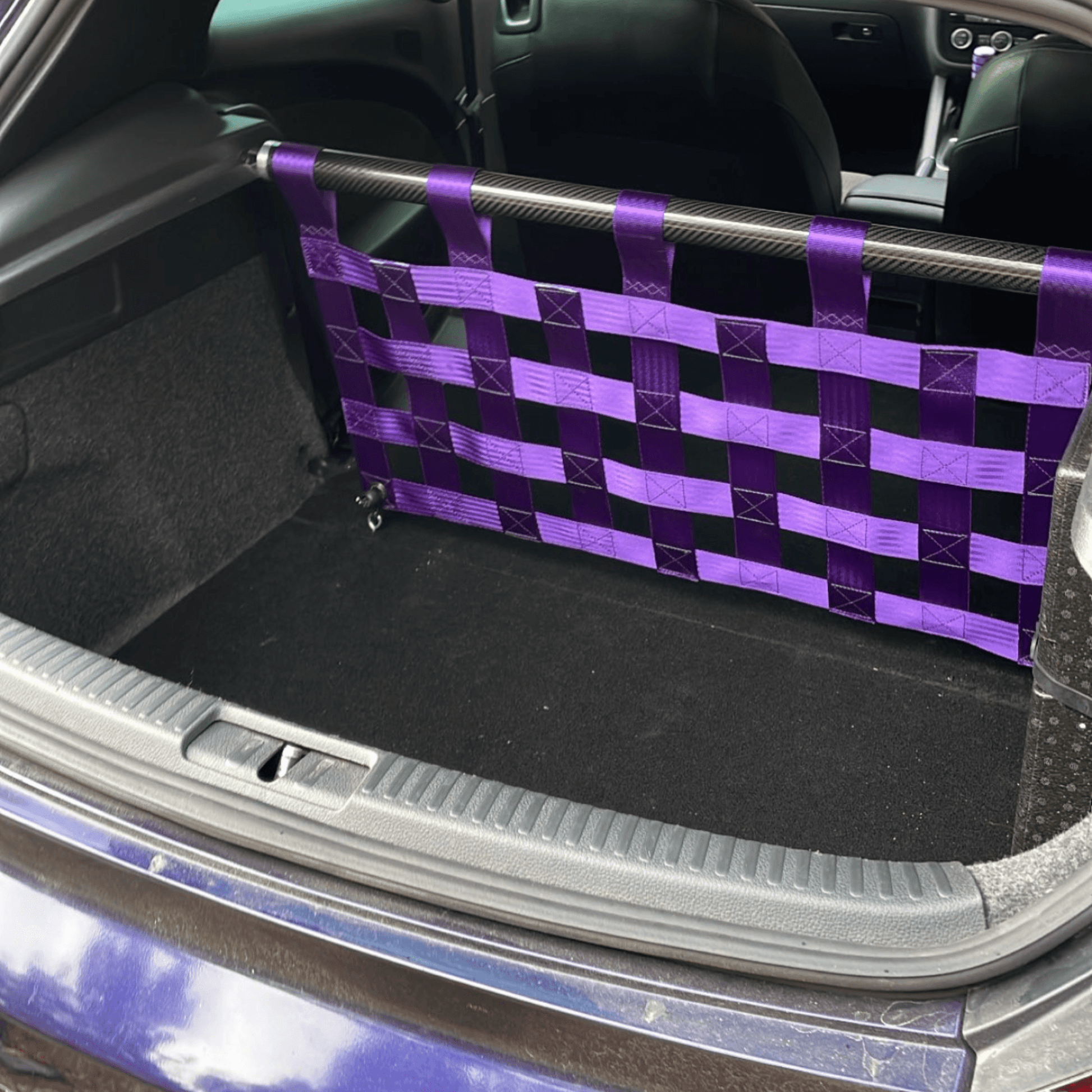 VW Scirocco Mk3 R Strut bar and Cargo net cargo-nets.co.uk