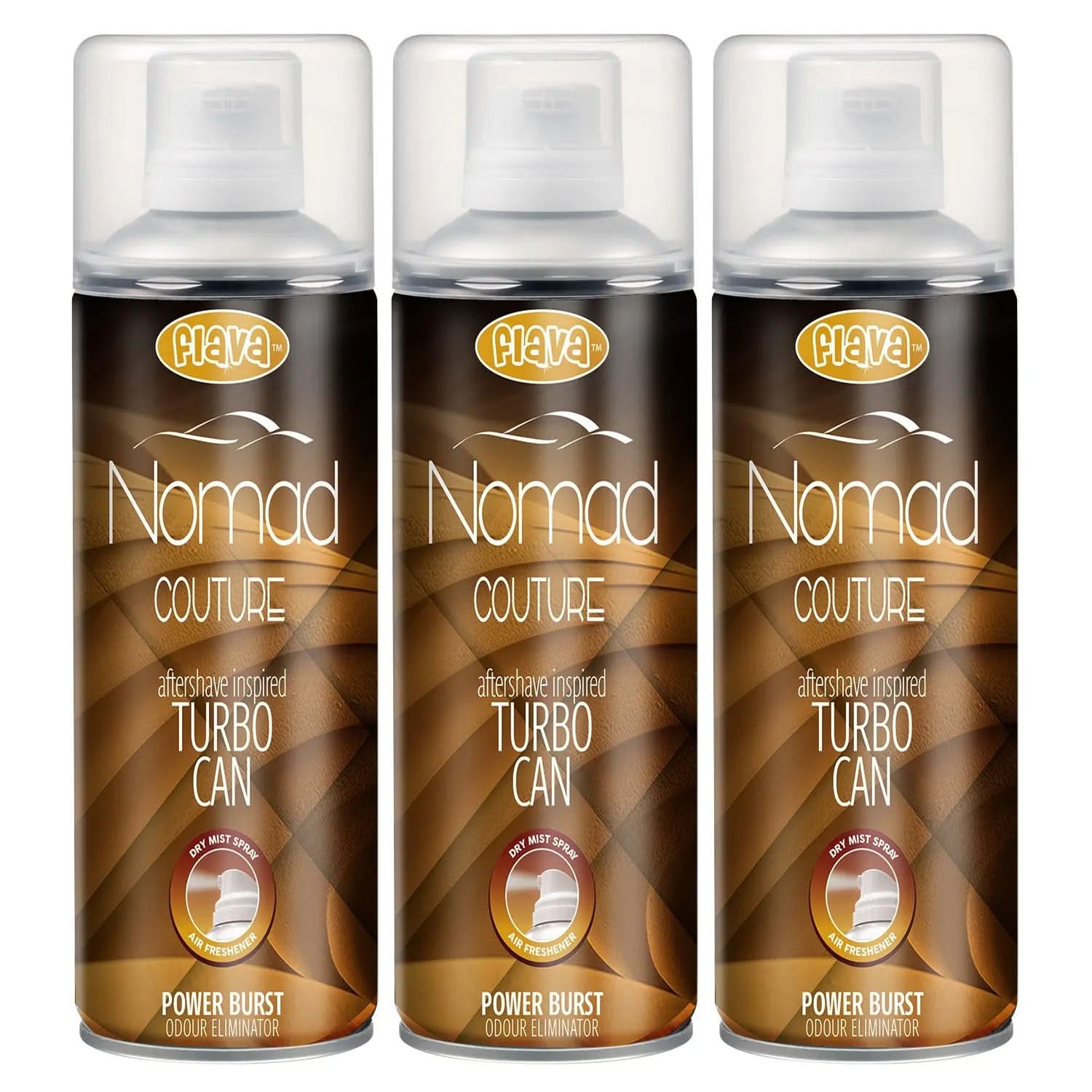 Flava Couture Turbo Can Spray - Nomad Flava Car Scents