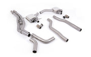 Audi RS6/RS7 C8 - Non Resonated Cat Back System (Twin 80mm)