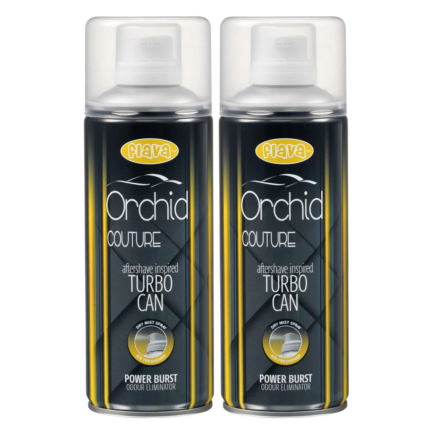 Flava Couture Turbo Can Spray - Orchid Flava Car Scents