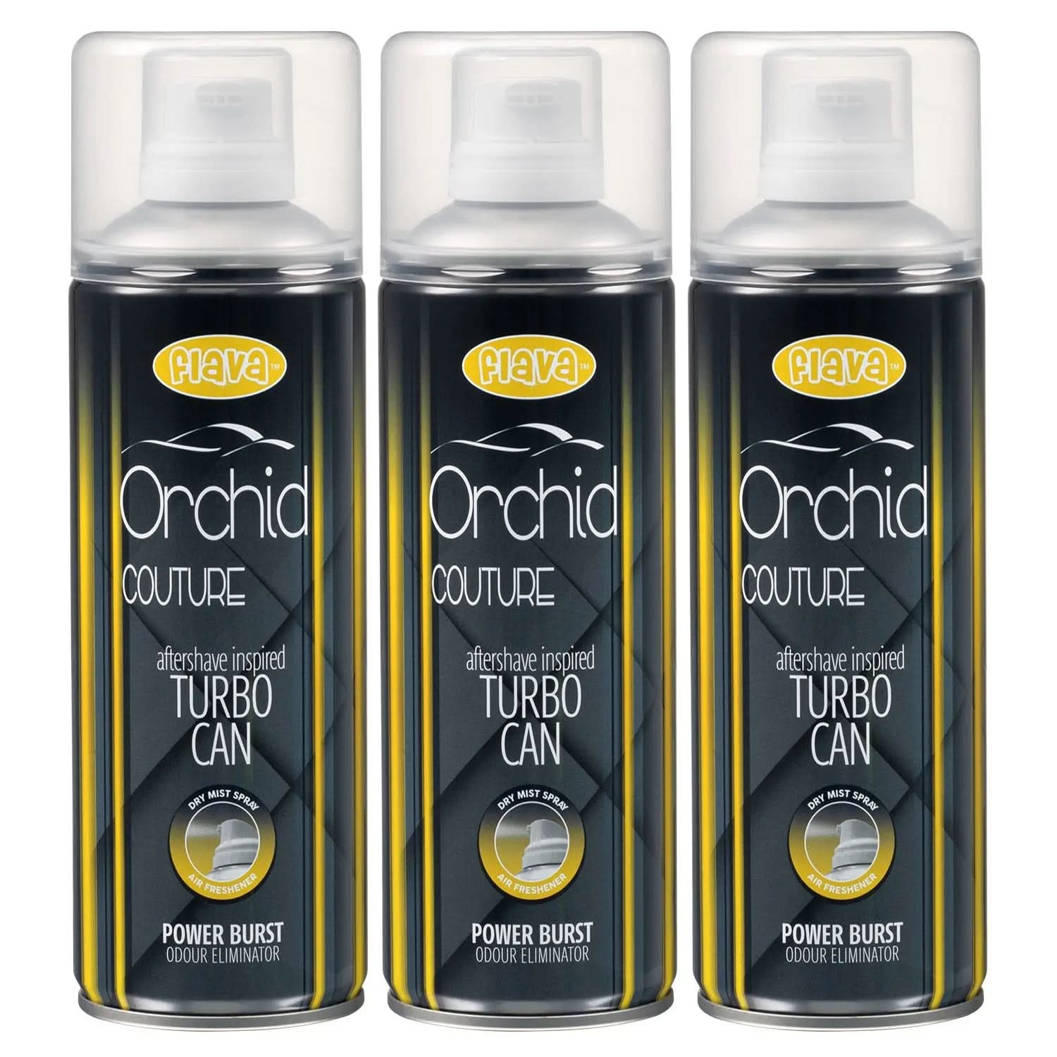 Flava Couture Turbo Can Spray - Orchid Flava Car Scents
