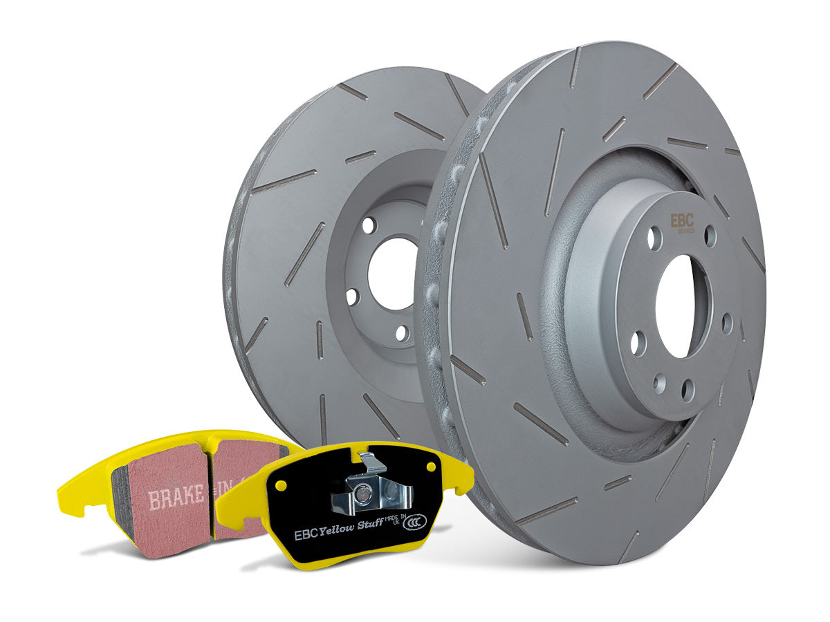 EBC Brakes Bundle  Rear 310mm USR Discs with Yellowstuff Pads  PD08KR418