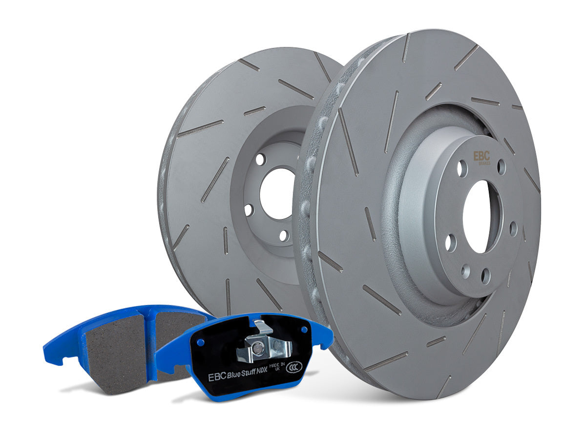 EBC Brakes Bundle  Front 350mm USR Discs with Bluestuff Pads  PD09KF248