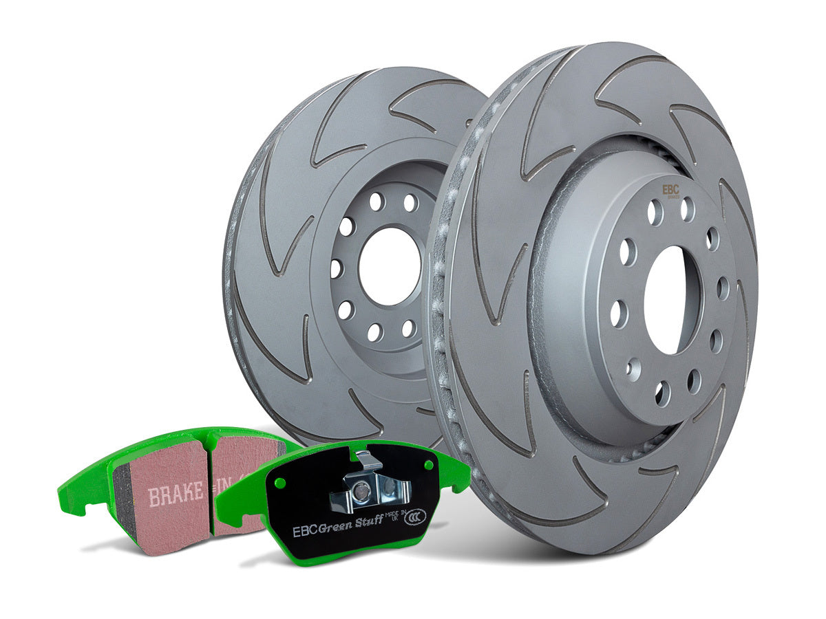 EBC Brakes Bundle  Rear 280mm BSD Discs with Greenstuff 2000 Pads  PD16KR037