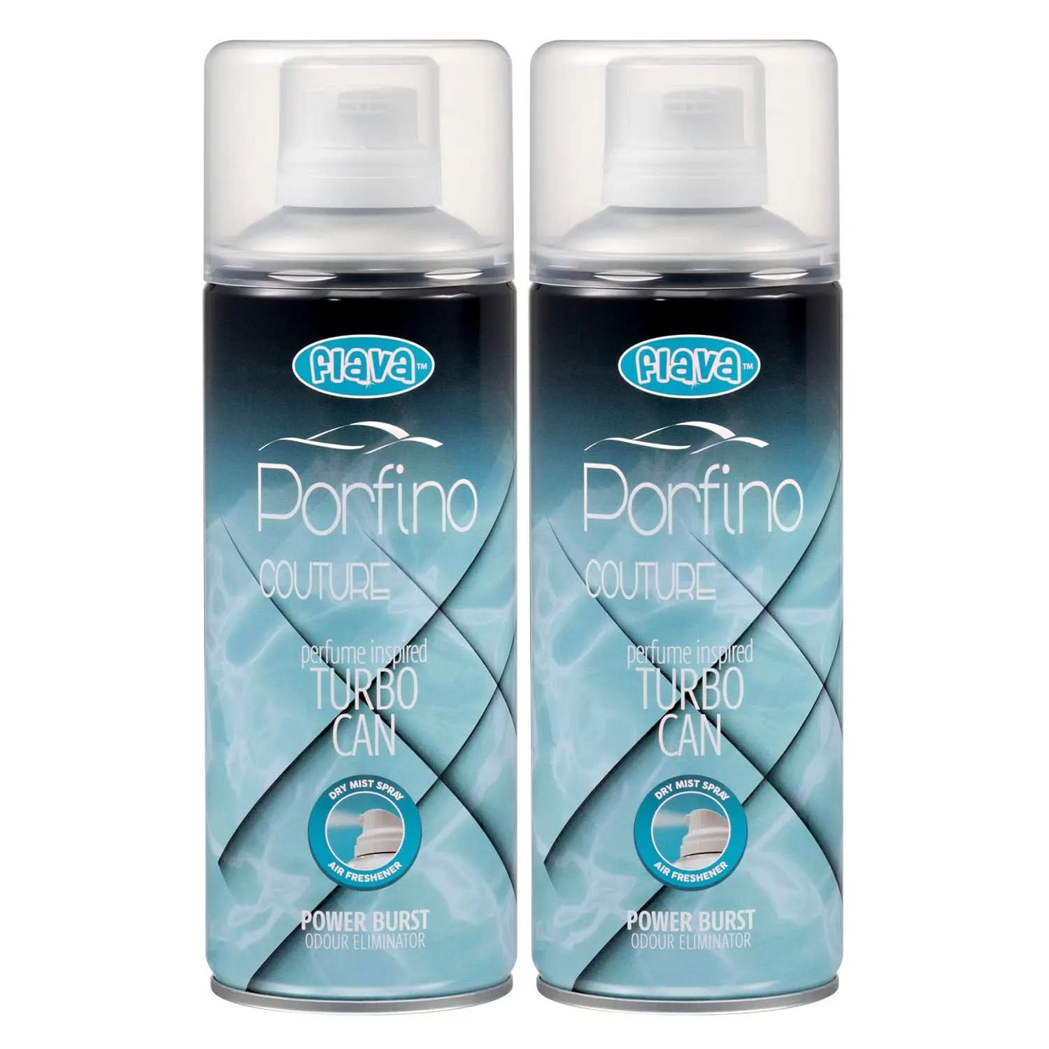 Flava Couture Turbo Can Spray - Porfino Flava Car Scents
