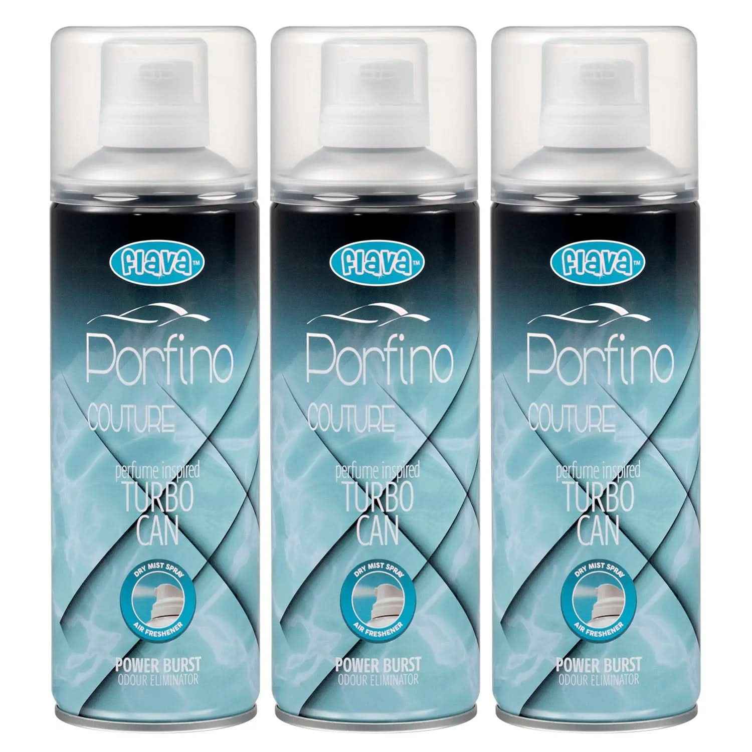 Flava Couture Turbo Can Spray - Porfino Flava Car Scents