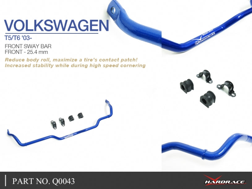 HARDRACE FRONT ANTI ROLL BAR HardRace