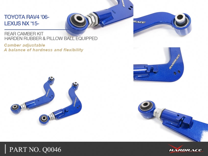 HARDRACE REAR CAMBER ARM ADJUSTABLE HardRace