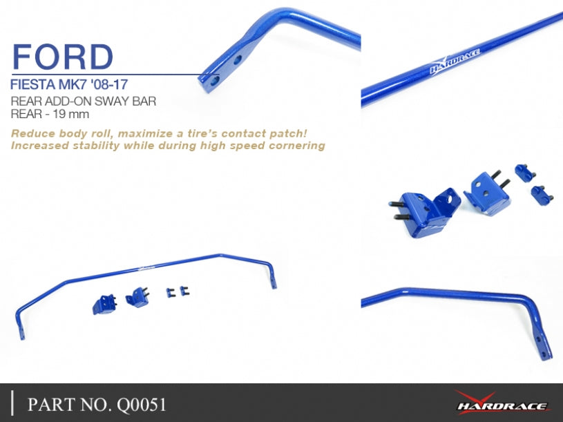 HARDRACE ADD ON REAR ANTI ROLL BAR HardRace