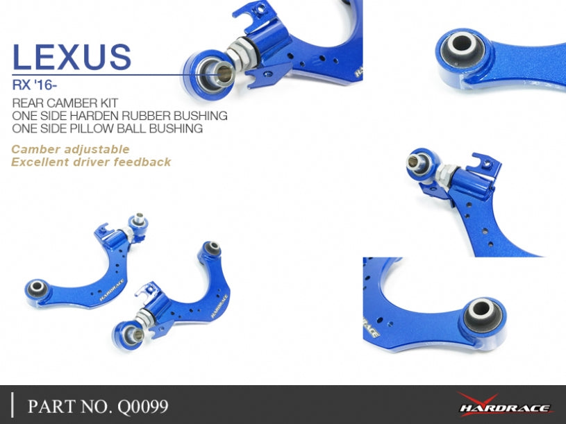 HARDRACE REAR CAMBER ARM ADJUSTABLE HardRace