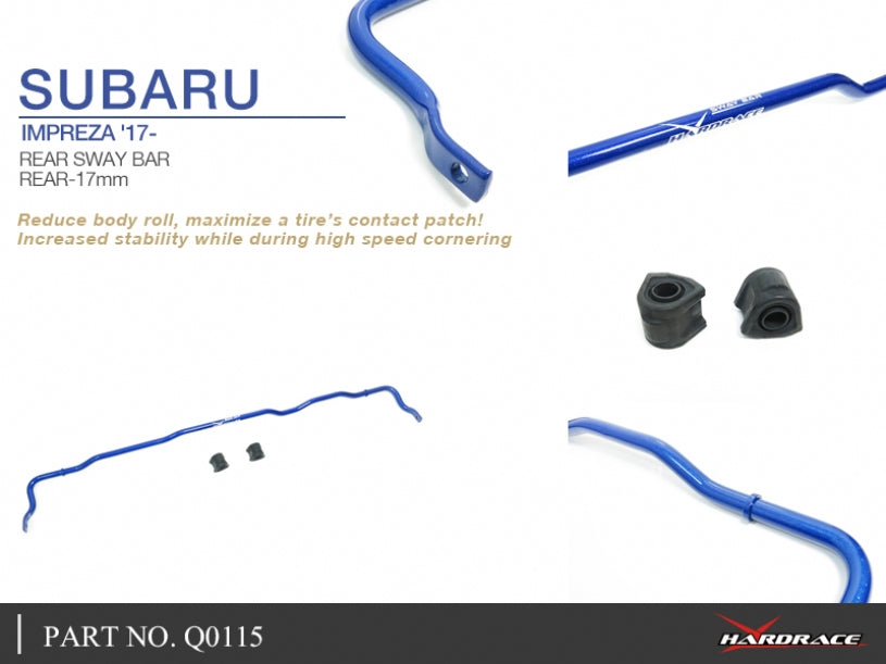 HARDRACE REAR ANTI ROLL BAR HardRace