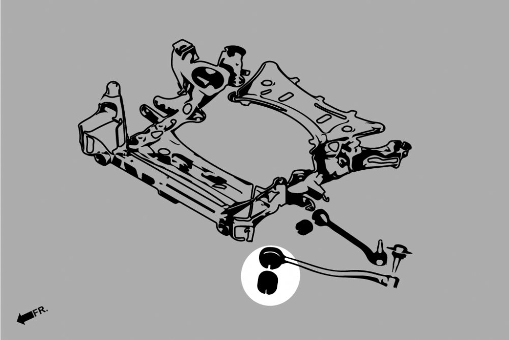 HARDRACE FRONT LOWER - FRONT ARM BUSH HardRace