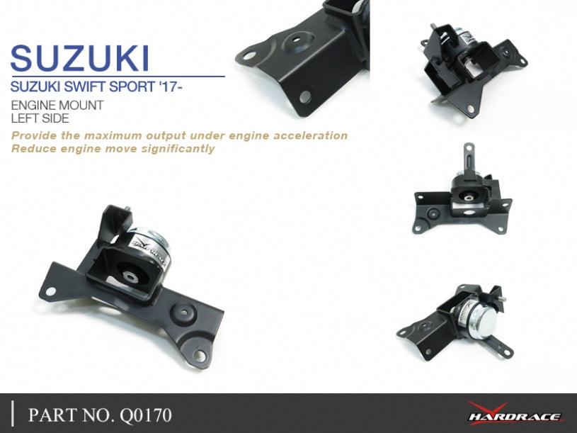 HARDRACE UPRATED LEFT ENGINE MOUNT HardRace